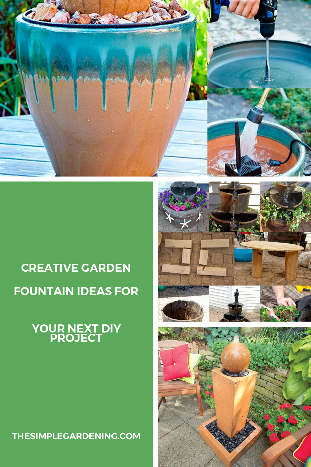 Creative Garden Fountain Ideas for Your Next DIY Project